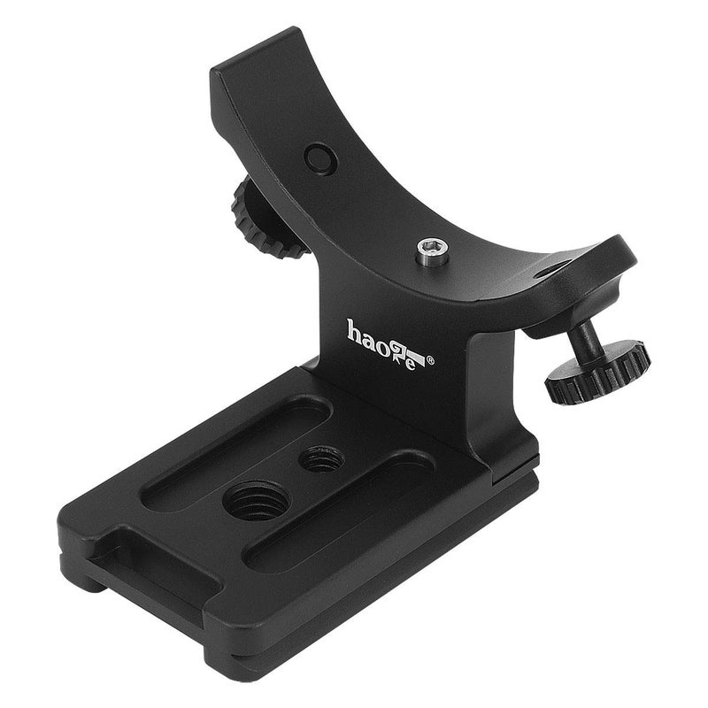 Haoge LMR-XF514 Lens Collar Replacement Foot Tripod Mount Ring for Fujifilm Fuji Fujinon XF 50-140mm F2.8 R LM OIS WR XF50-140mmF2.8 Lens Built-in Arca Swiss Type Quick Release Plate - Image 1